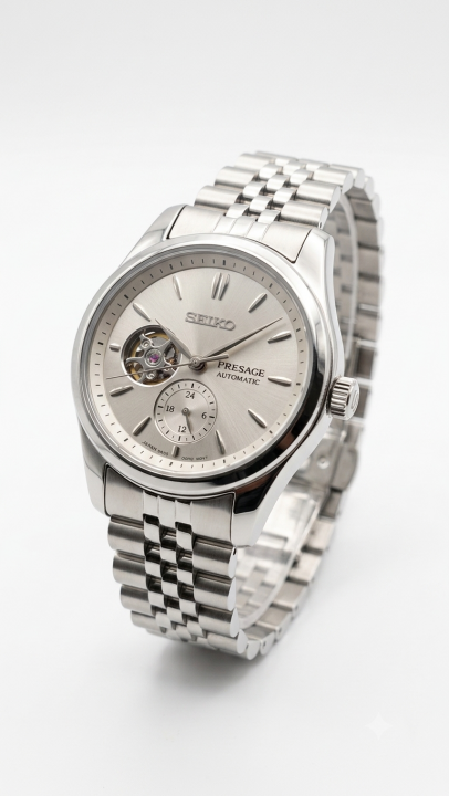 Seiko presage SPB471 Automatic silver White