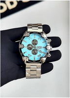 Diesee_l Spiked silver Sky Blue