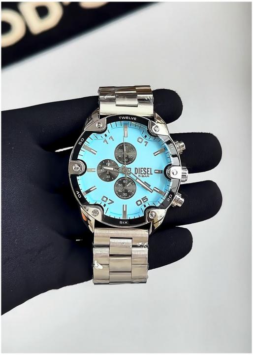Diesee_l Spiked silver Sky Blue