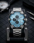 Diesee_l Spiked silver Sky Blue