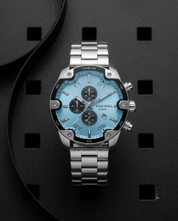 Diesee_l Spiked silver Sky Blue