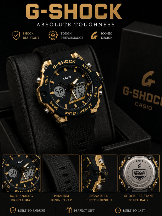 Casio G-gshock Ga900 Gold