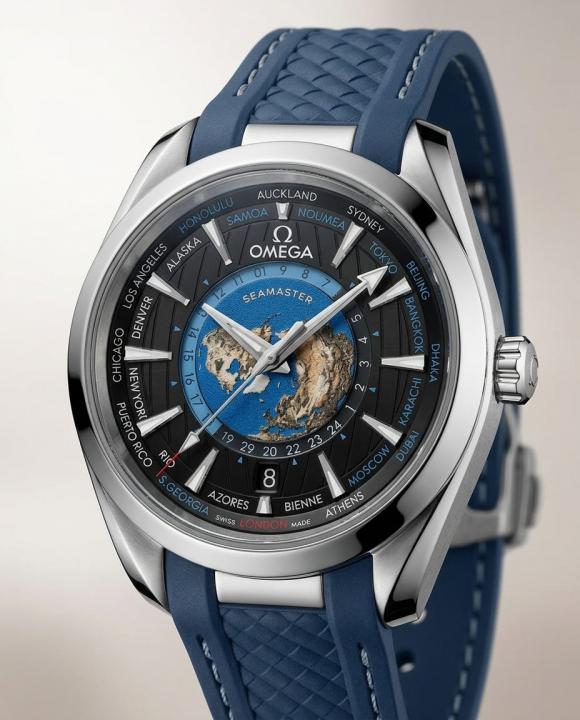 Omegg_a Seamaster Aqua Terra 150M Quartz World Map