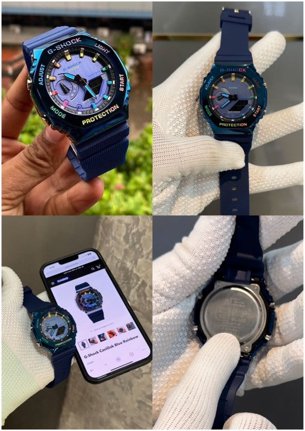 G-SHOCK BLUE PREMIUM WATCH