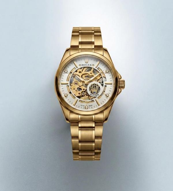 Rolee_x Oyster perpetual Automatic Pagani Gold-White