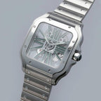 Cartie_r Santos Skeleton Battery silver green