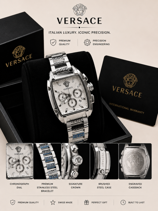 Versace Square Chain Reaction