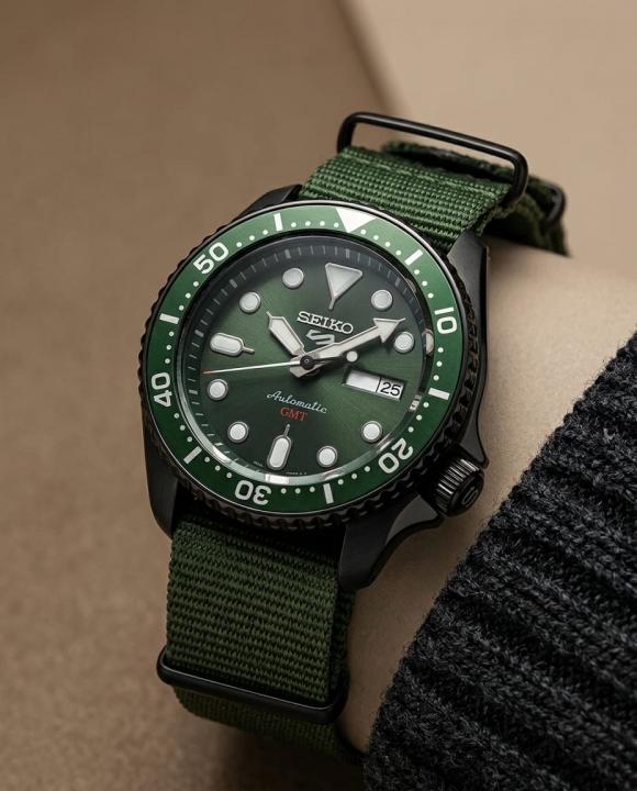Seikk_o 5 Sports SRPD79K1 Green
