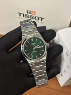Tissoo_t 1853 PRX Silver Green Dial
