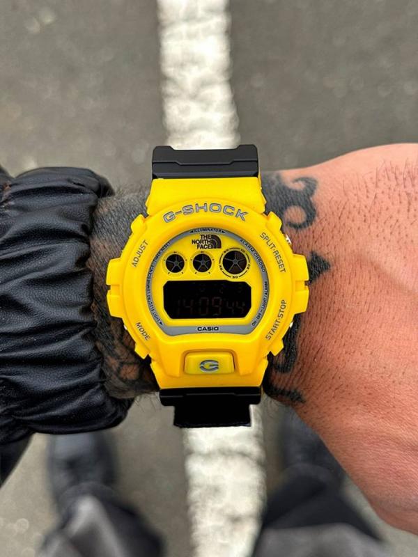 Casio G Shock x Supreme x Special Edition black and yellow
