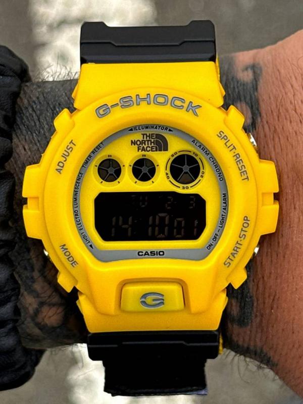 Casio G Shock x Supreme x Special Edition black and yellow