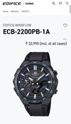 Casio Edifice Ecb2200 PB