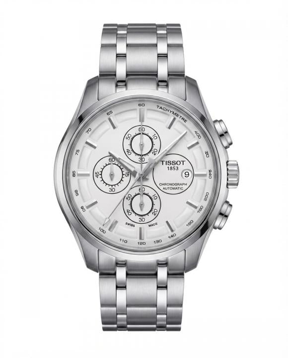 Tissoo_t 1853 Couturier Silver White dial