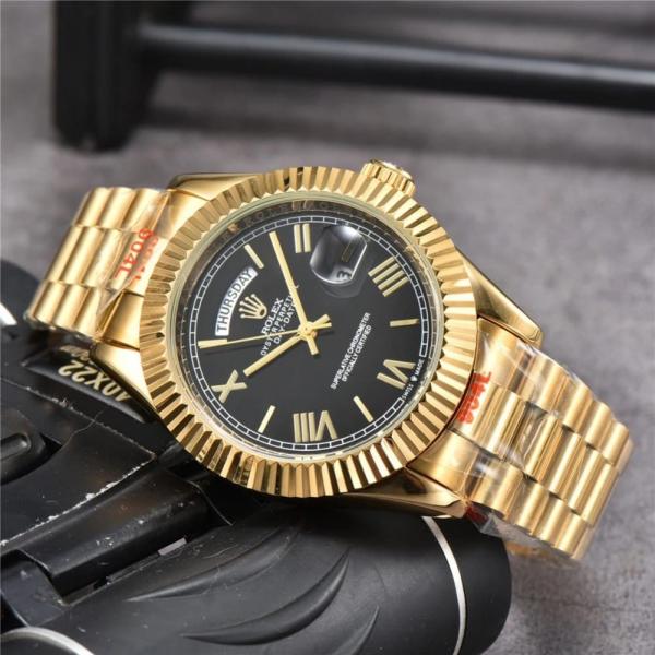 Rolee_x Oyster Perpetual Day Date 40 Battery Gold-Black