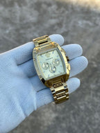 Versace Gold Square Chain Reaction