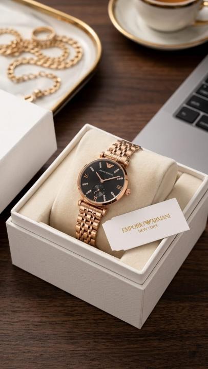 Emporio Armann_i Classic Copper-Black diamond