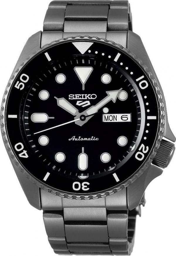 Seiko 5 Sports Automatic Full Black