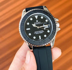 Rolee_x Oyster Perpetual Yach Master Battery Silver