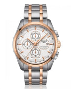 Tissoo_t 1853 Couturier Two Tone Copper white dial