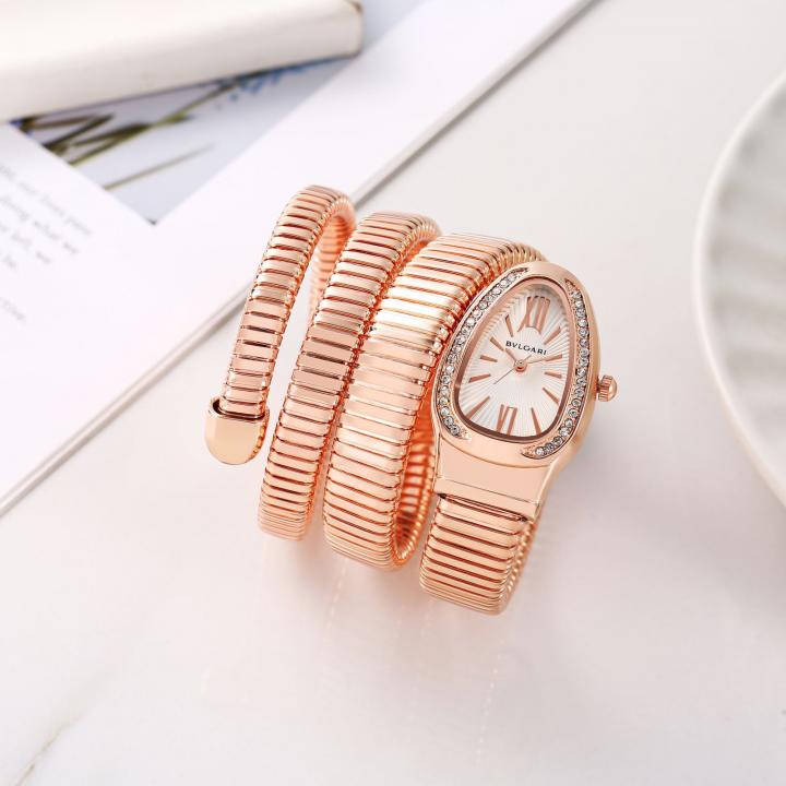 Bvlgari Serpenti Snake Copper-White