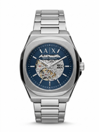 Armann_i Exchange Ax2418 Hampton Automatic Silver Bluen