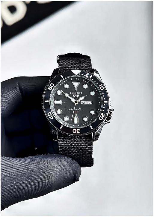 Seikk_o 5 Sports SRPD79K1 Black