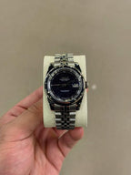 Seiko Oyster Perpetual Date Just Galaxy Black