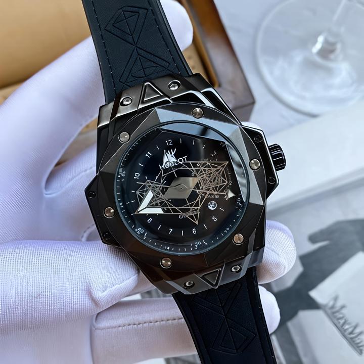 Hublot Big Bang Spider Full Black Silver Niddle