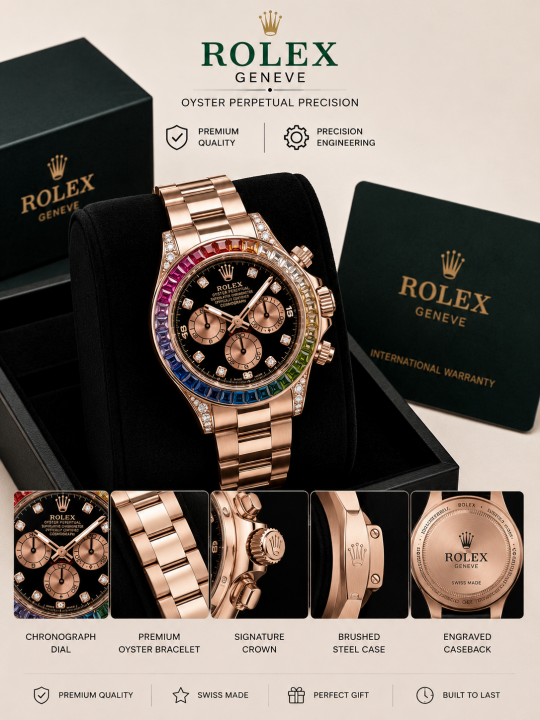 Role_x Oyster Perpetual Rainbow