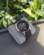 Tommmy Hilfige_r Automatic Leather DarkBrown-Copper-Black