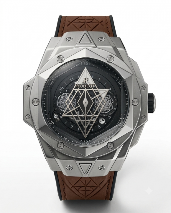 Hublot Big Bang Unico spider silver Braun