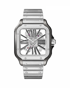 Cartiee_r Santos Skeleton Battery Silver-Black