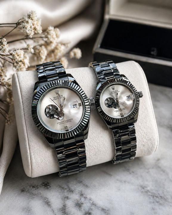Roleex Oyster Date Couple