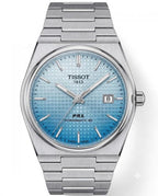 Tissoo_t 1853 PRX Silver Sky blue White Dial