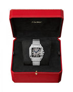 Cartiee_r Santos Skeleton Battery silver white