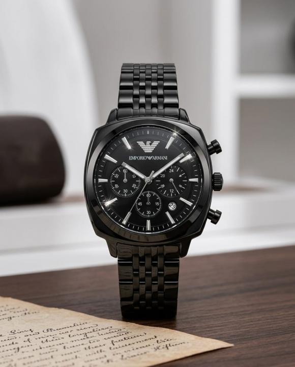 Emporio Arman_i Antonio Chronograph Full Black