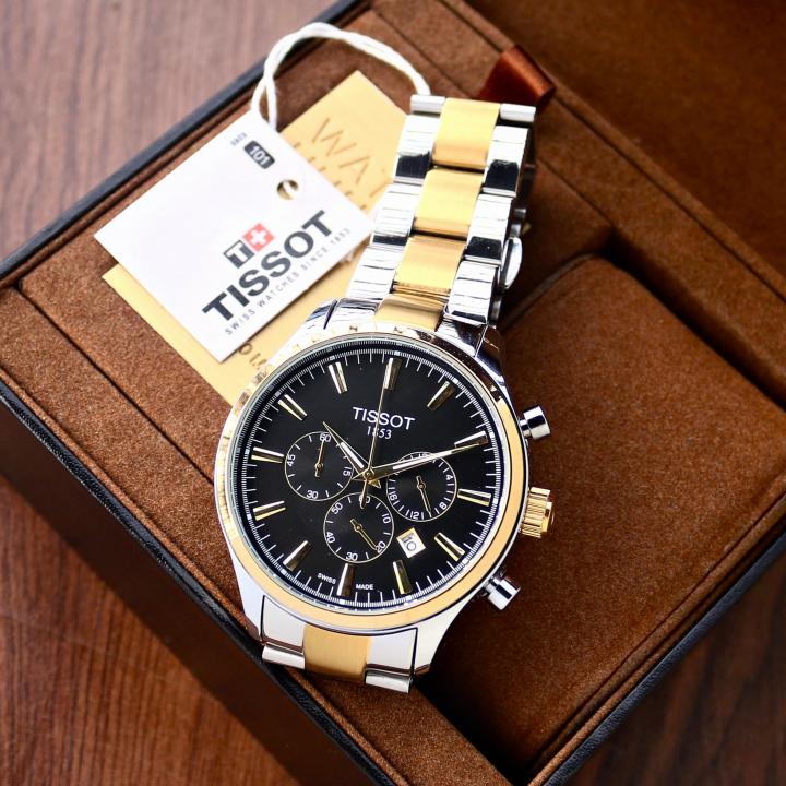 Tissoo_t 1853 Classic 2Ton-Gold-Black