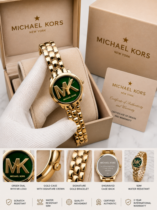 Micheal Kor_s Logo Lady