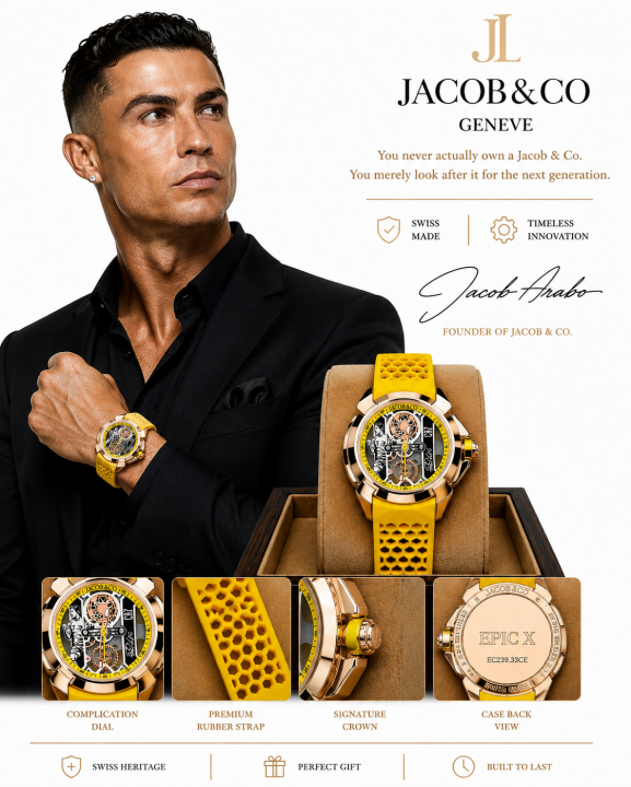 Jacob & Co. Epic X CR7 Flight of CR7