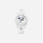 Swatch X Omega Bioceramic Moonswatch Mission To Earthphase – Moonshine Gold Snow