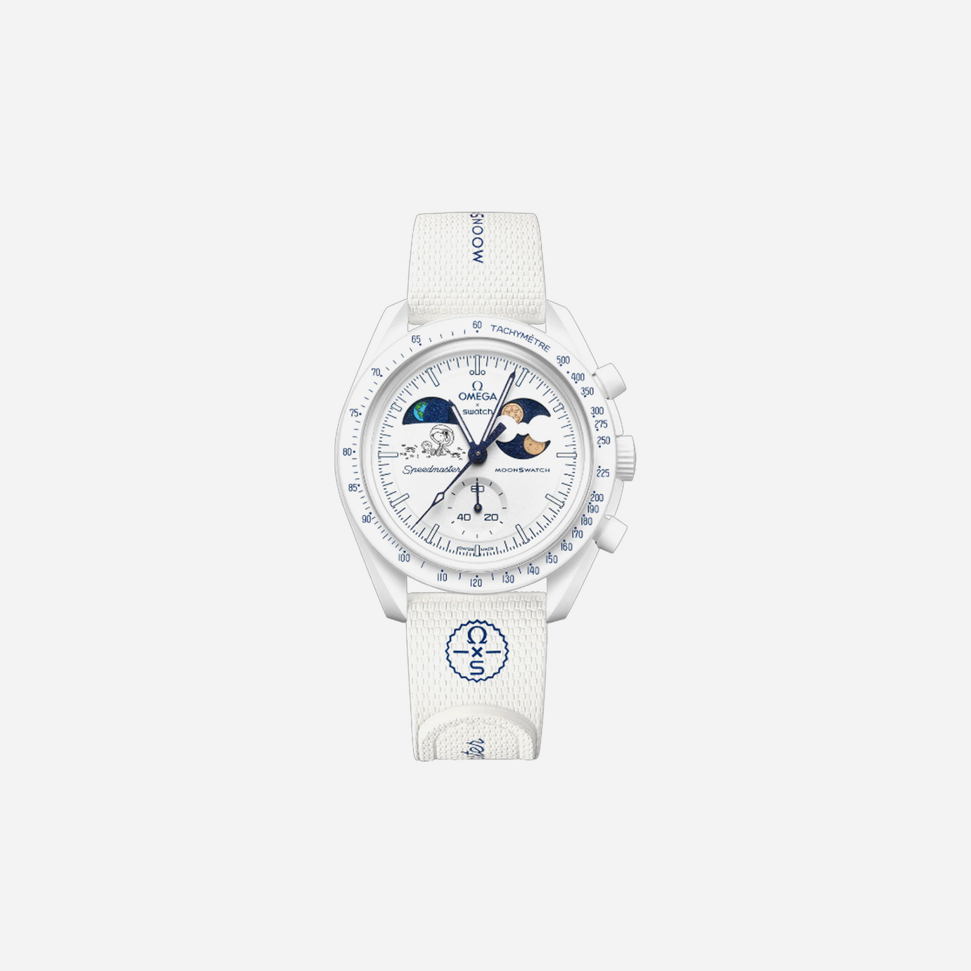 Swatch X Omega Bioceramic Moonswatch Mission To Earthphase – Moonshine Gold Snow