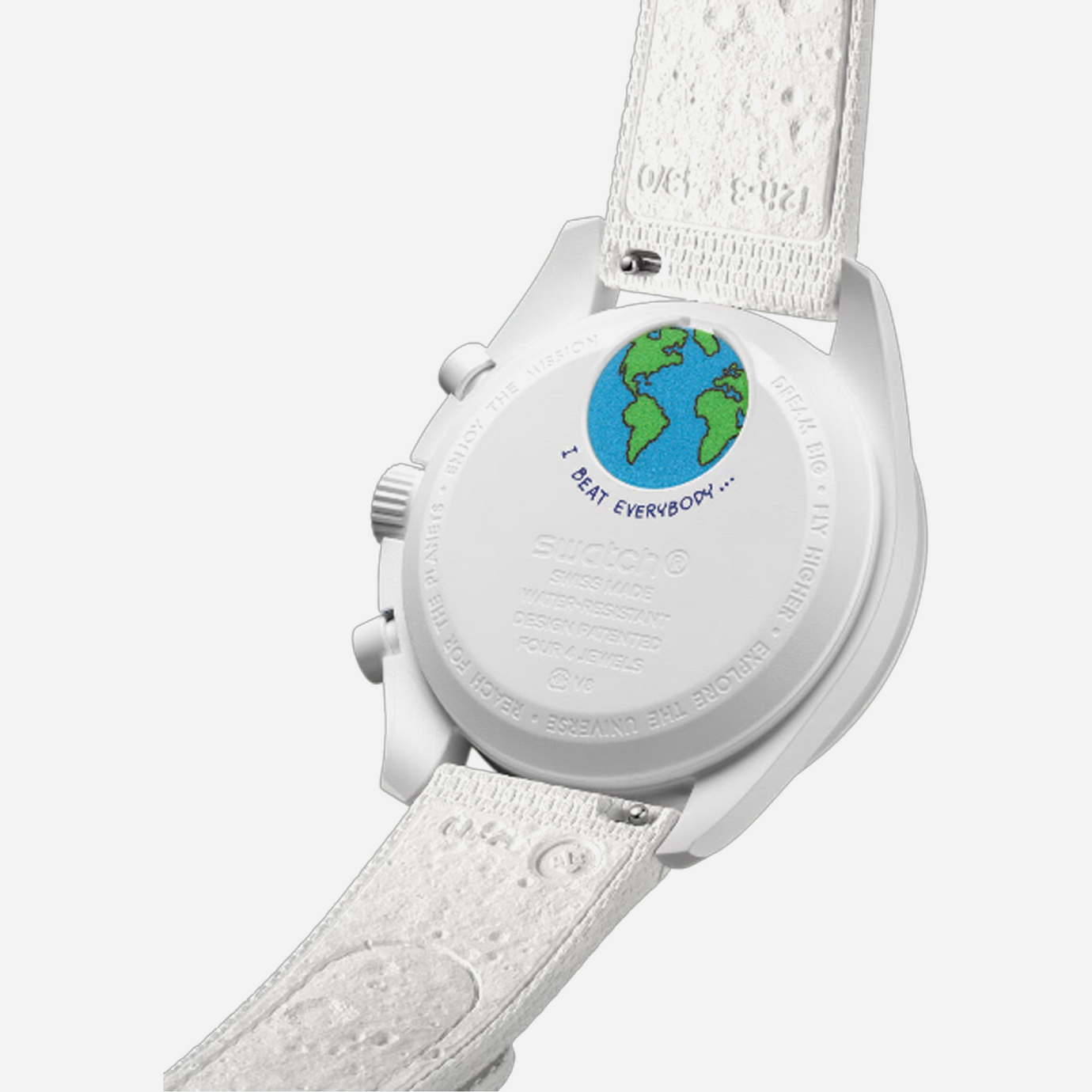 Swatch X Omega Bioceramic Moonswatch Mission To Earthphase – Moonshine Gold Snow